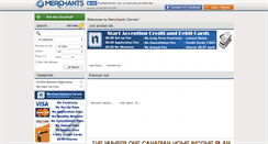 Desktop Screenshot of merchantscorner.ca